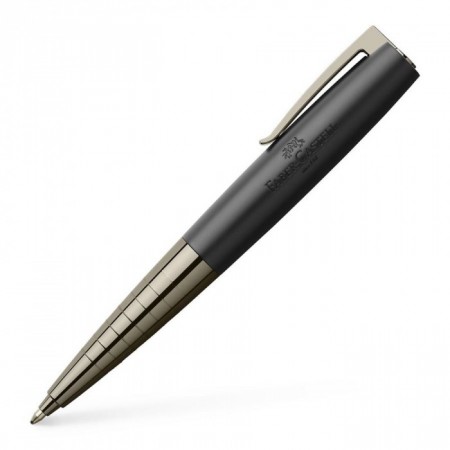 Loom Twist Ballpoint Pen, Broad, Anthracite Shiny